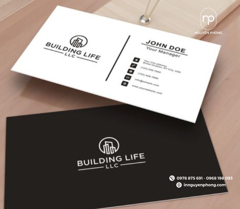 
Mẫu card visit bất động sản chuyên nghiệp